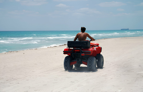 ATV Rides On The Beach